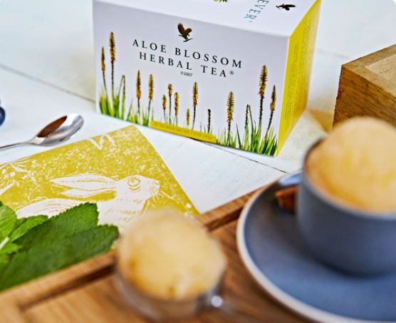 دمنوش گیاهی آلوئه ورا فوراور